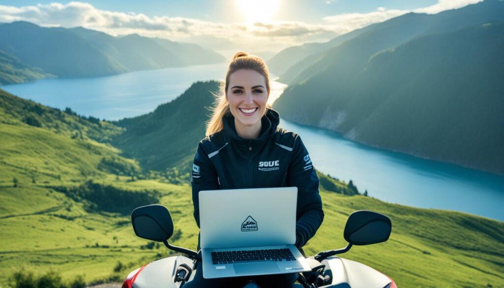 work remotely while motorcycle touring work remotely while motorcycle touring